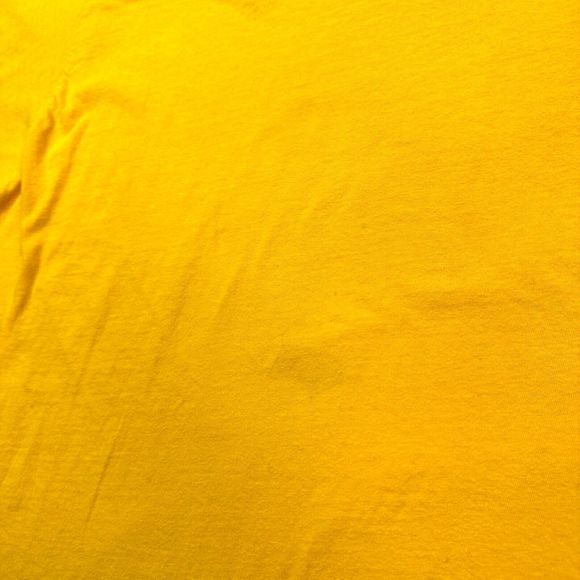 Vintage Polo Jeans Co Shirt Adult 2XL Yellow Blue Ringer Embroidered Logo 90s - Picture 10 of 11